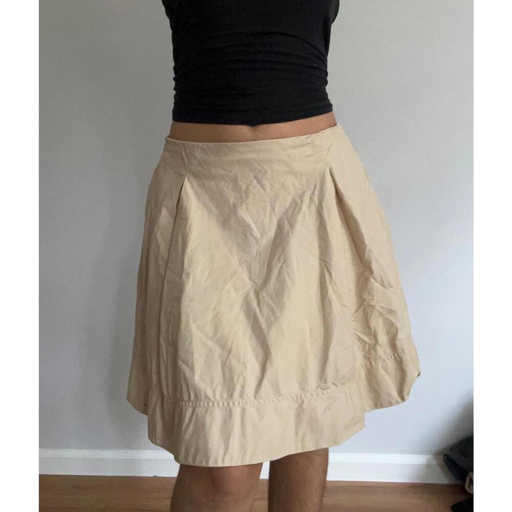 Women’s Ralph Lauren beige sport cotton skirt